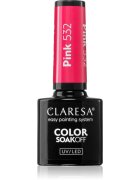 Claresa SoakOff UV/LED Color Sunny Garden géles körömlakk árnyalat Pink 532 5 g