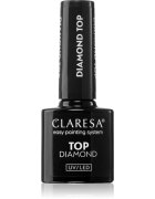 Claresa UV/LED Top Diamond No Wipe fényvédő fedő zselés lakk 5 g