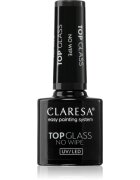 Claresa UV/LED Top Glass No Wipe fényvédő fedő zselés lakk 5 g