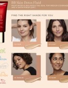 Clarins BB Skin Detox Fluid hidratáló BB krém SPF 25 árnyalat 01 Light 45 ml