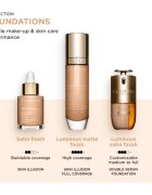 Clarins Double Serum Foundation öregedésgátló ragyogást adó alapozó árnyalat L3N 30 ml