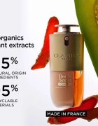 Clarins Double Serum Foundation öregedésgátló ragyogást adó alapozó árnyalat L3N 30 ml