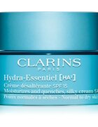 Clarins Hydra-Essentiel [HA²] Silky Cream SPF 15 selymesen gyengéd hidratáló krém SPF 15 50 ml
