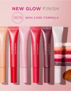 Clarins Lip Perfector Glow csillogó fény az arcra és a szájra árnyalat 22 peach glow 12 ml