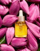 Clarins Lotus Treatment Oil kisimító hatású regeneráló olaj Nappali és éjjeli ápolás 30 ml