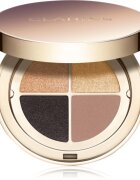Clarins Ombre 4 Colour Eye Palette szemhéjfesték paletta a hosszan tartó hatásért árnyalat 08 - Amber Gradation 4.2 g