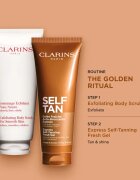 Clarins Self Tan Express Self-Tanning Fresh Gel önbarnító zselé hidratáló hatással 125 ml