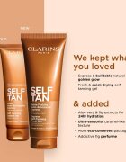 Clarins Self Tan Express Self-Tanning Fresh Gel önbarnító zselé hidratáló hatással 125 ml