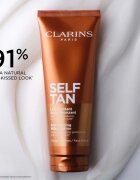 Clarins Self Tan Self-Tanning Milky Lotion önbarnító krém testre és arcra 125 ml