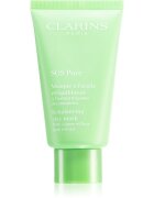 Clarins SOS Pure Rebalancing Clay Mask agyagos maszk kombinált és zsíros bőrre 75 ml