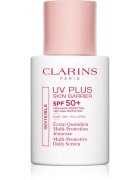 Clarins UV Plus Translucent SPF50 napozó krém az arcra SPF 50 30 ml