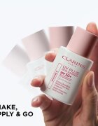 Clarins UV Plus Translucent SPF50 napozó krém az arcra SPF 50 30 ml