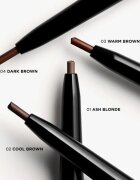 Clarins Wonder Define Eyebrow Pencil szemöldök ceruza ecsettel árnyalat 02 cool brown 0.06 g