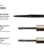 Clarins Wonder Sculp Eyebrow Gel szemöldökzselé árnyalat 00 clear 5 ml