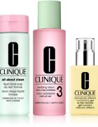 Clinique 3 Steps Skincare Systeme Oily Skin Types ajándékszett zsíros bőrre
