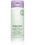 Clinique All About Clean™ All-in-One Cleansing Micellar Milk + Makeup Remover könnyű állagú tisztítótej száraz és nagyon száraz bőrre 200 ml