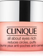Clinique All About Eyes™ Rich hidratáló szemkörnyékápoló krém a duzzanatokra és a sötét karikákra 15 ml