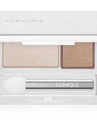 Clinique All About Shadow™ Duo duo szemhéjfesték árnyalat Ivory Bisque/Bronze Satin - Shimmer 1.7 g