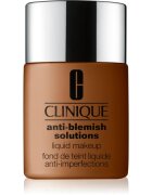 Clinique Anti-Blemish Solutions™ Liquid Makeup fedő hatású alapozó az aknéra hajlamos zsíros bőrre árnyalat WN 122 CLOVE 30 ml