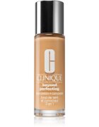 Clinique Beyond Perfecting™ Foundation + Concealer alapozó és korrektor 2 az 1-ben árnyalat CN 58 Honey 30 ml