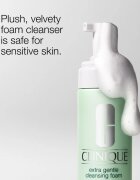 Clinique Extra Gentle Cleansing Foam finoman tisztító hab száraz és nagyon száraz bőrre 125 ml