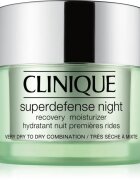 Clinique Superdefense™ Night Recovery Moisturizer éjszakai hidratáló krém a bőröregedés első jeleinek eltüntetésére 50 ml