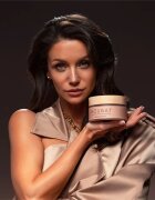 COCOSOLIS NOUGAT bársonyos vaj a testre élénk és hidratált bőr csillámporral 250 ml