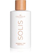 COCOSOLIS SOLIS Gradual Tan Body Milk önbarnító tej a fokozatos barnulásért illattal Caramel Latte 200 ml