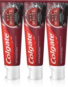 Colgate Max White Charcoal fehérítő fogkrém 3 x 75 ml