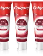 Colgate Max White Expert Original fehérítő fogkrém 3x75 ml