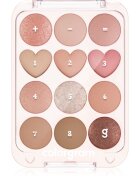 Colorgram Pin Point Eyeshadow Palette szemhéjfesték paletta a tökéletes küllemért árnyalat 01 Peach+Coral 9.9 g