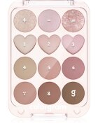 Colorgram Pin Point Eyeshadow Palette szemhéjfesték paletta a tökéletes küllemért árnyalat 02 Pink+Mauve 9.9 g