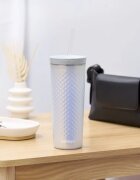 Contigo Autoclose Tumbler bögre utazásra szín Shiny Blue 590 ml