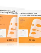 Cosrx 5 PDRN Hyaluronic Acid Vital Hydrating Hydrogel Mask intenzív hidrogélmaszk az élénk és kisimított arcbőrért 34 g