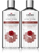 Cremo Bourbon & Oak fürdőgél férfiaknak Woody & Ambery