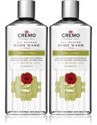 Cremo Sage & Citrus fürdőgél férfiaknak Green & Refreshing