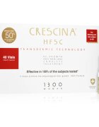 Crescina Transdermic 1300 Re-Growth and Anti-Hair Loss hajnövekedés és hajhullás elleni ápolás hölgyeknek 40x35 ml