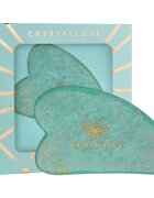 Crystallove Amazonite Gua Sha masszázs szegédeszköz 1 db