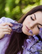 Crystallove Amethyst Gua Sha masszázs szegédeszköz 1 db