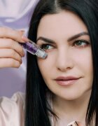 Crystallove Amethyst Oil Bottle roll-on kristályokkal utántölthető 10 ml