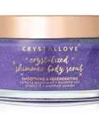 Crystallove Amethyst Shimmer Body Scrub testpeeling 200 g