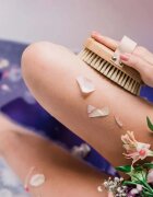 Crystallove Bamboo Agave Body Brush hajkefe testre