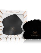 Crystallove Black Obsidian Contour Gua Sha masszázs szegédeszköz 1 db