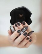 Crystallove Black Obsidian Contour Gua Sha masszázs szegédeszköz 1 db