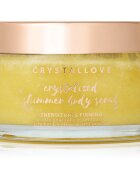 Crystallove Clear Quartz Shimmer Body Scrub testpeeling 200 g