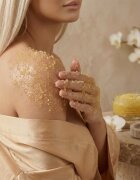 Crystallove Clear Quartz Shimmer Body Scrub testpeeling 200 g