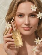 Crystallove Clear Quartz Shimmer Facial Mist arc spray élénk és hidratált bőr 100 ml