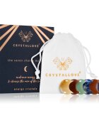 Crystallove Energy Crystals The Seven Chakra Moons masszázs szegédeszköz 7 db