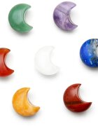 Crystallove Energy Crystals The Seven Chakra Moons masszázs szegédeszköz 7 db