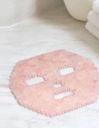 Crystallove Gemstone Facial Mask zselés arcmaszk az arcra 1 db